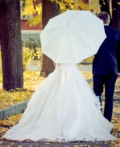 Шикарное свадебное платье от С.Лялиной - Изображение #2, Объявление #704693