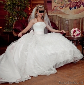 Шикарное свадебное платье от С.Лялиной - Изображение #5, Объявление #704693