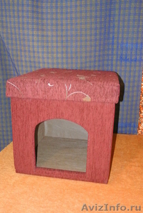 Продам пуфик-домик для кошки - Изображение #1, Объявление #1061976